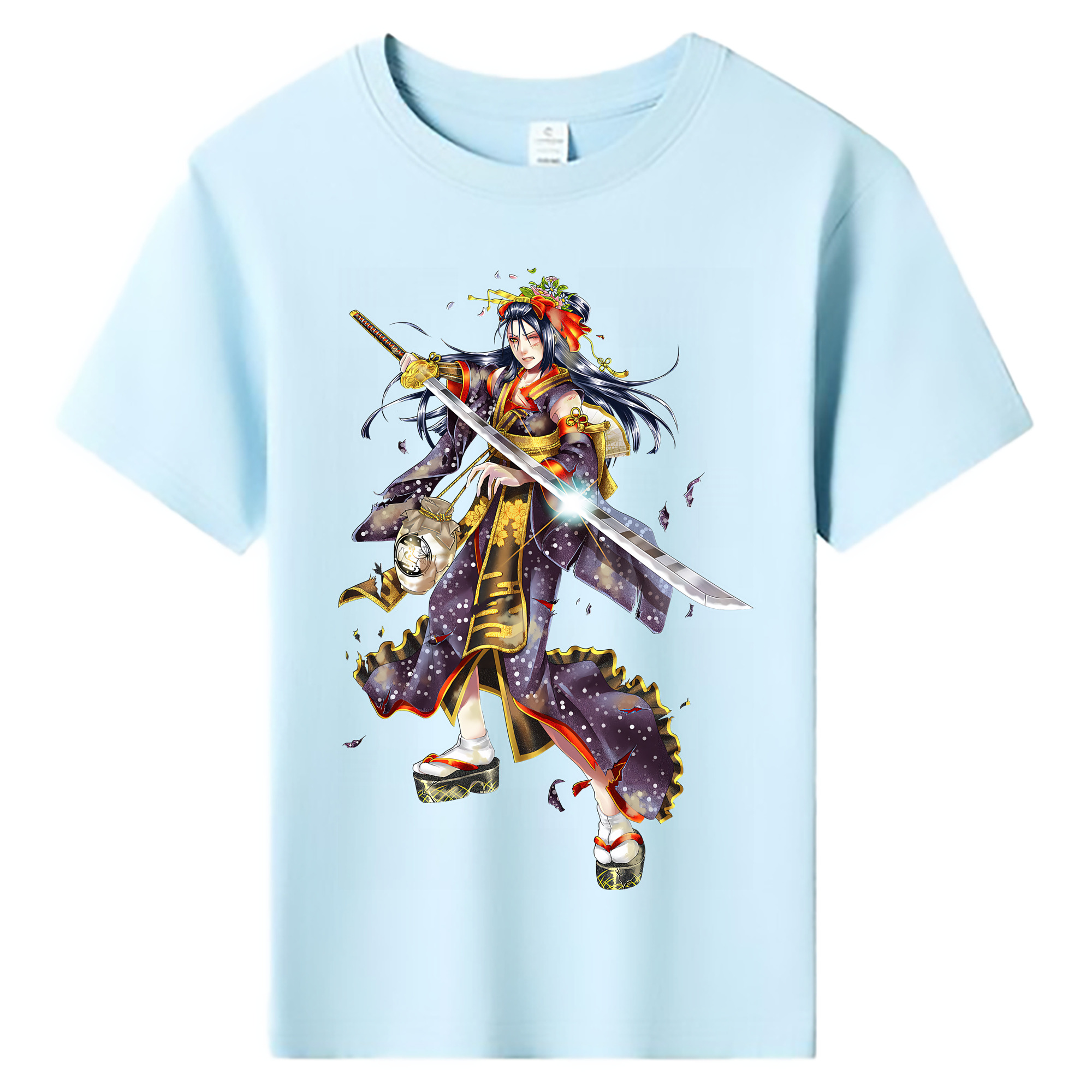 （画像用） 刀剣乱舞 Touken Ranbu 綿100％キッズTシャツ（フロントプリント）
